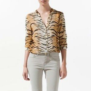 CAMISA MANGA LONGA TIGRE